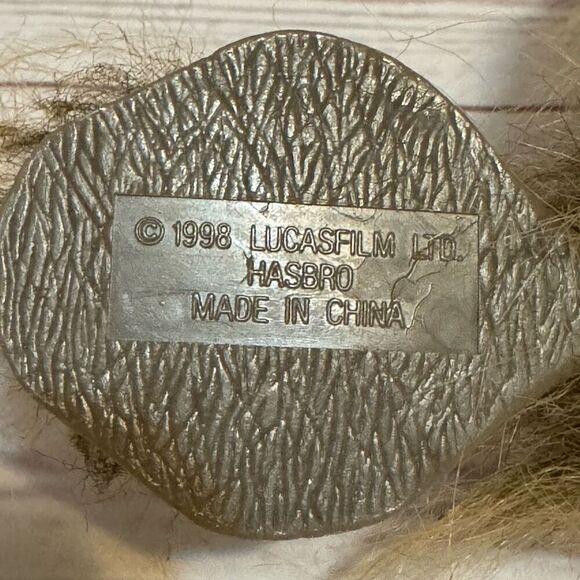 1998 Star Wars Power of the Force Bantha with Tusken Raider & Gaffi Stick Hasbro - Picture 9 of 11